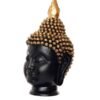 Black Buddha Head figurine