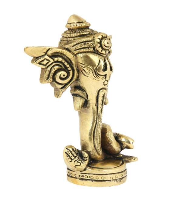 Ganesh Gold Brass decor