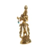 Lord Krishna Gold Aluminium Idol